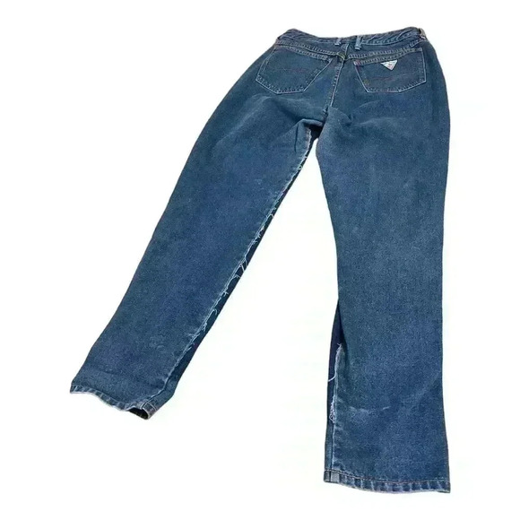 Golden Star Two Toned Boot Cut Blue Jeans Size 15 for Women Y2K vintage - Picture 2 of 6